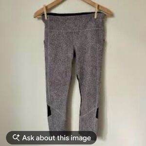 Stylish Black and Gray Leggings